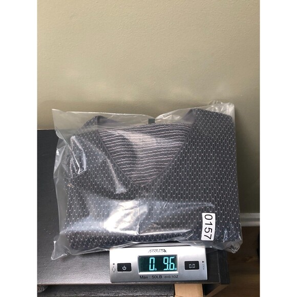 Bobby Jones Vest Mens Gray and Purple XL Preppy 100% Cotton - Picture 6 of 6